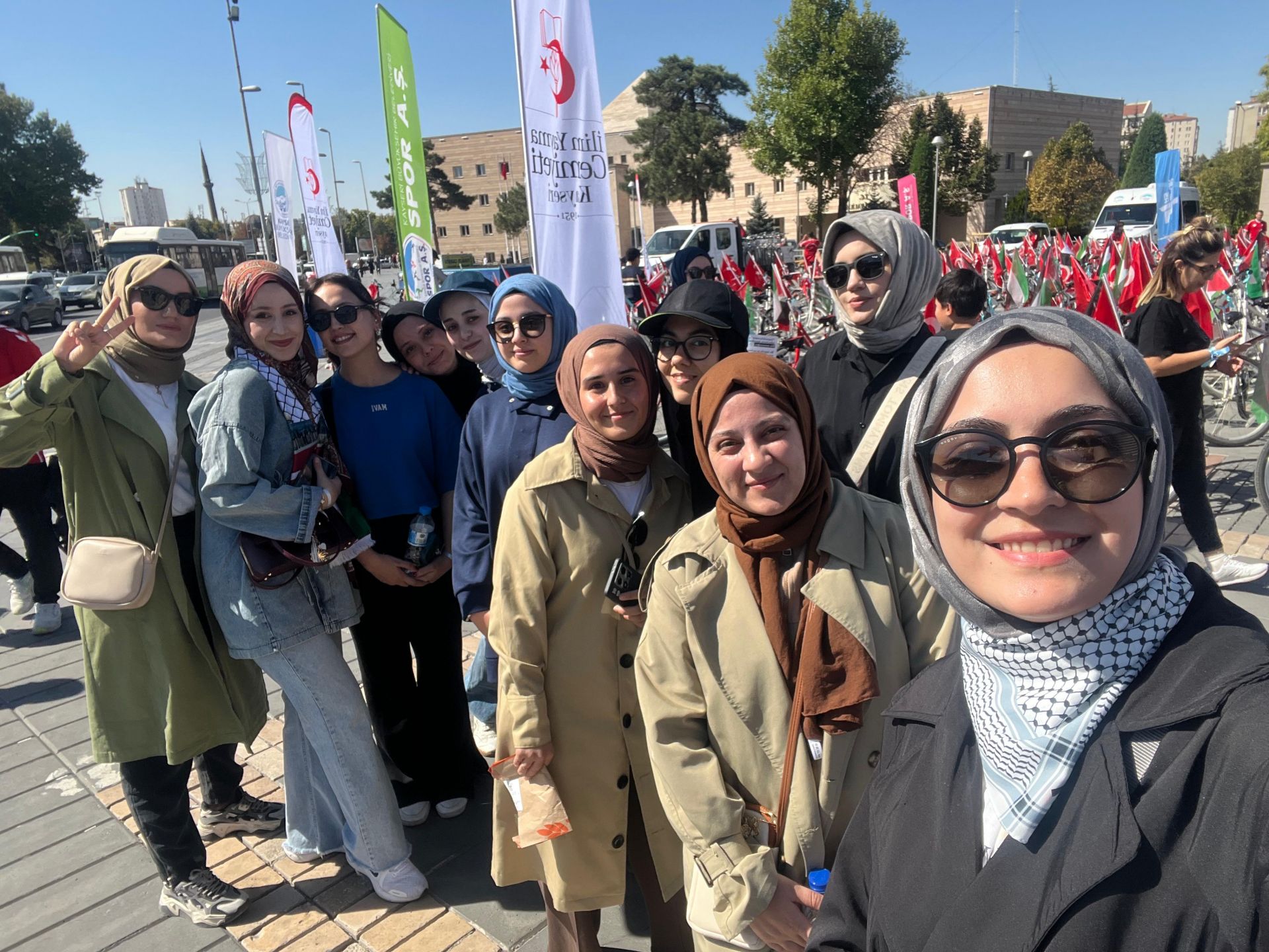 Filistin’e Destek İçin Pedal Çevirdik